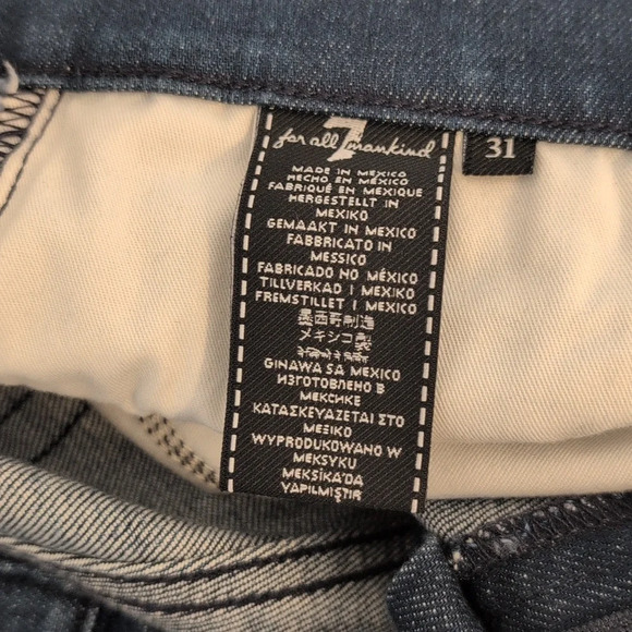 7 For All Mankind Adrien  Series 7 Denim Jeans SZ 31 - Picture 11 of 13
